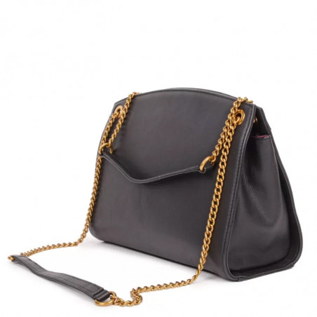 Nat & Nin Simone Shoulder Bag Leather Black