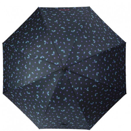 Isotoner Parapluie Femme Canne X-Tra Sec-Ultra Déperlant Cassis