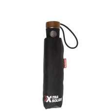 Isotoner Men's Folding Automatic X-Solid Umbrella with Wooden Handl...