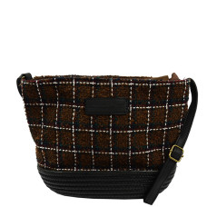 The Panier Voyage Karo Trotteur Choco Bag