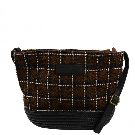 The Panier Voyage Karo Trotteur Choco Bag