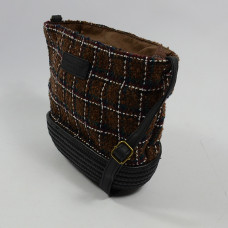 The Panier Voyage Karo Trotteur Choco Bag