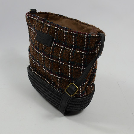 The Panier Voyage Karo Trotteur Choco Bag