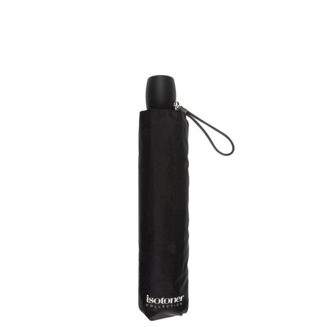Isotoner Slim Manual Folding Umbrella X-TRA Dry Manual Black