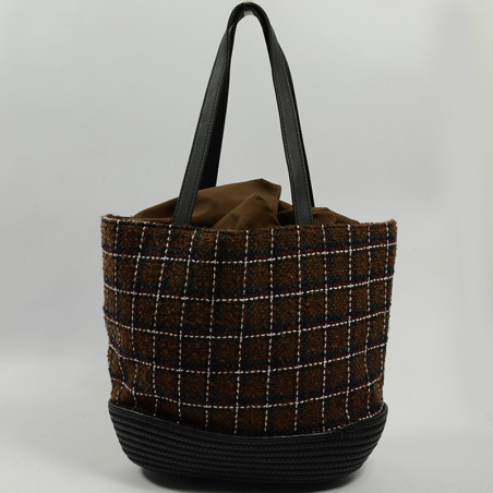 Le Voyage en Panier Karoline Tote Bag Choco