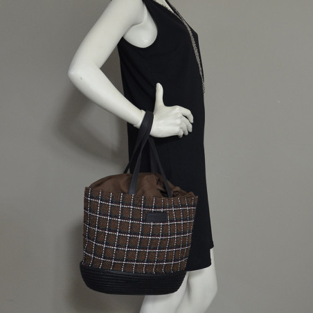 Le Voyage en Panier Karoline Tote Bag Choco