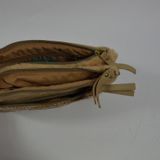 The Milko Panier Travel Pouch and Shoulder Bag Beige
