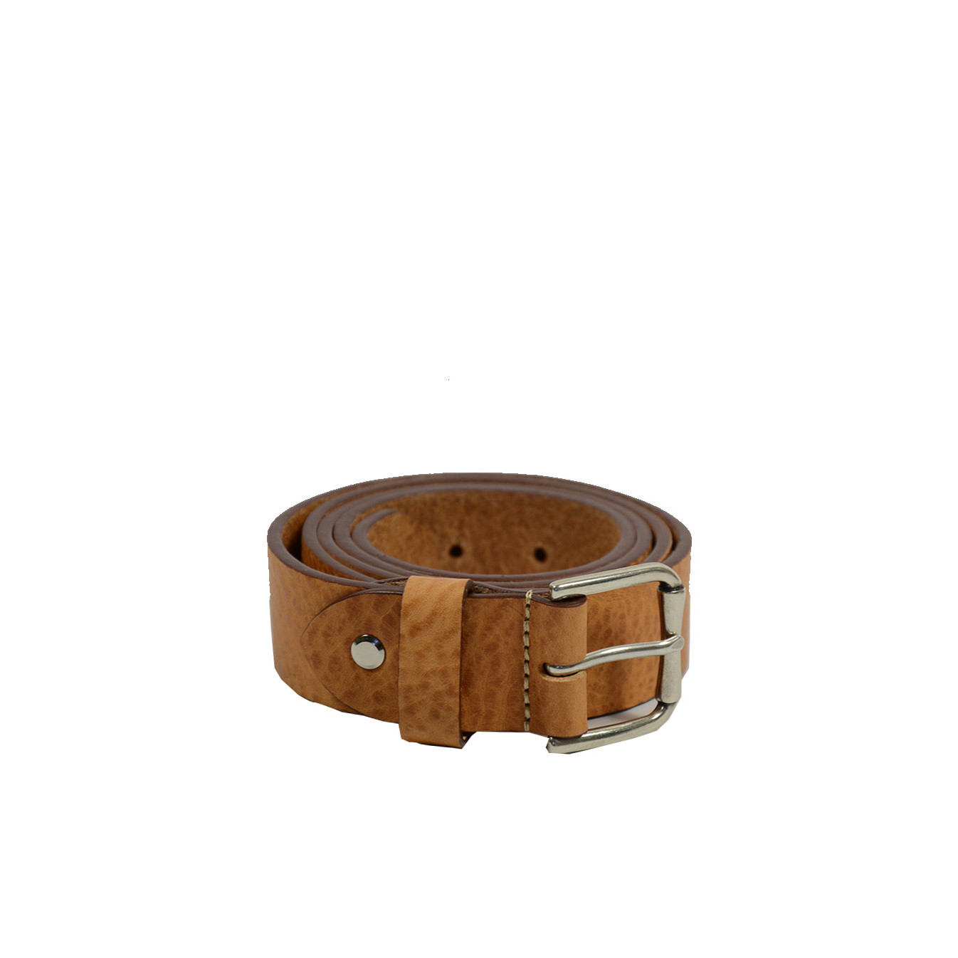 Berthille Missouri Leather Belt Adjustable Gold