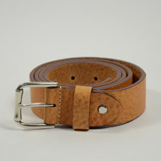 Berthille Missouri Leather Belt Adjustable Gold