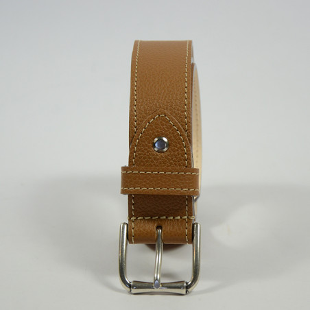 Berthille Chape Leather Belt Adjustable Cuero