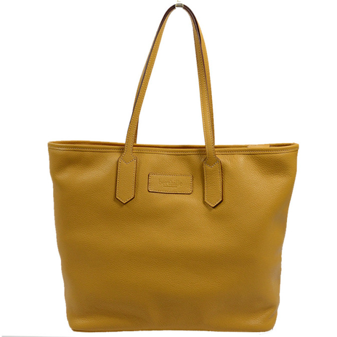 Berthille Mademoiselle Zippered Tote Bag Golden