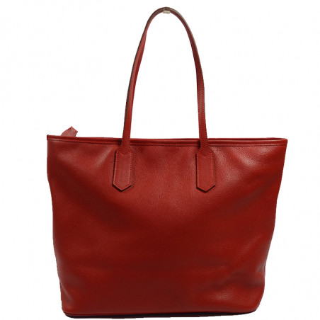 Berthille Mademoiselle Zippered Tote Bag Pomodoro