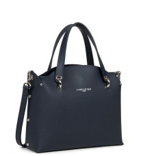Lancaster City Bowling Bag 423-49 Dark Blue In Silver