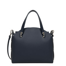 Lancaster City Bowling Bag 423-49 Dark Blue In Silver