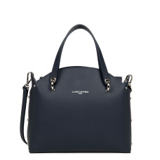 Lancaster City Bowling Bag 423-49 Dark Blue In Silver