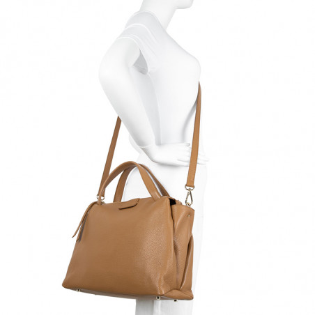 Lancaster Dune Tote Bag 529-68 Camel