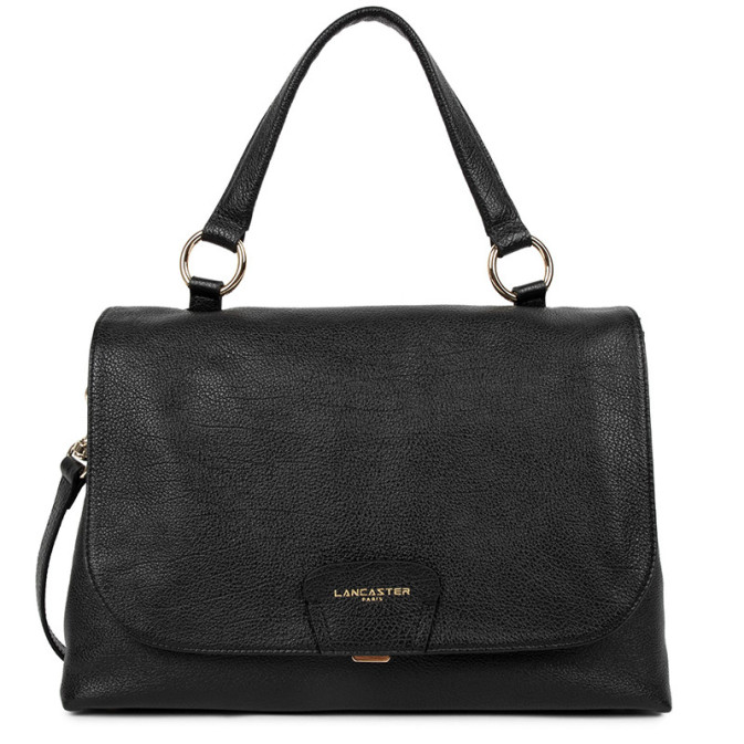 Lancaster Dune Handbag with Flap 529-70 Black