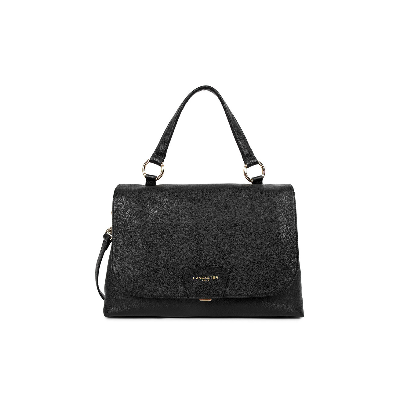 Lancaster Dune Handbag with Flap 529-70 Black