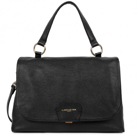 Lancaster Dune Handbag with Flap 529-70 Black