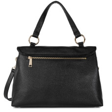 Lancaster Dune Handbag with Flap 529-70 Black