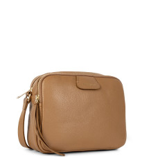 Lancaster Dune Crossbody Bag M Double 529-71 Camel