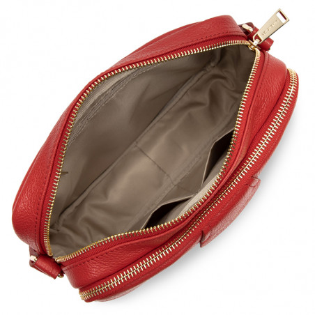 Lancaster Dune Pouch Bag M Double 529-71 Red