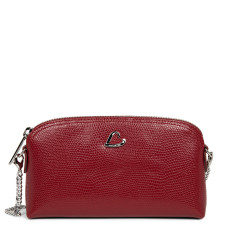 Lancaster Lucertola Sac Trousse Cuir 133-02 Carmin