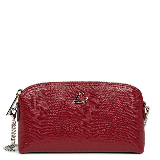 Lancaster Lucertola Trousse Cuir 133-02 Carmine