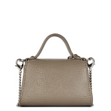 Lancaster Lucertola Mini Wallet Leather Lizard 133-05 Taupe