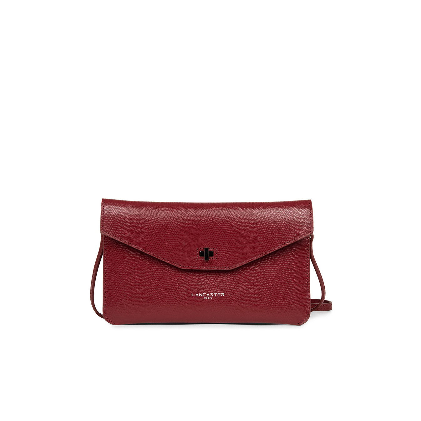 Lancaster Lucertola Pouch Leather 433-05 Carmine