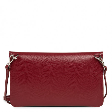 Lancaster Lucertola Pouch Leather 433-05 Carmine
