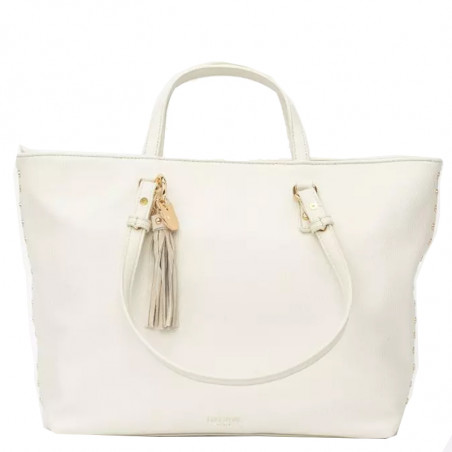 Lollipops Daffy Sac Cabas Et Pompons Beige