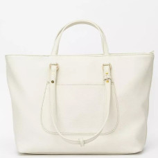 Lollipops Daffy Bag Tote with Poms Beige