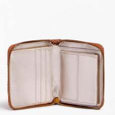 Guess Cessily Compact Wallet Cognac Tufted
