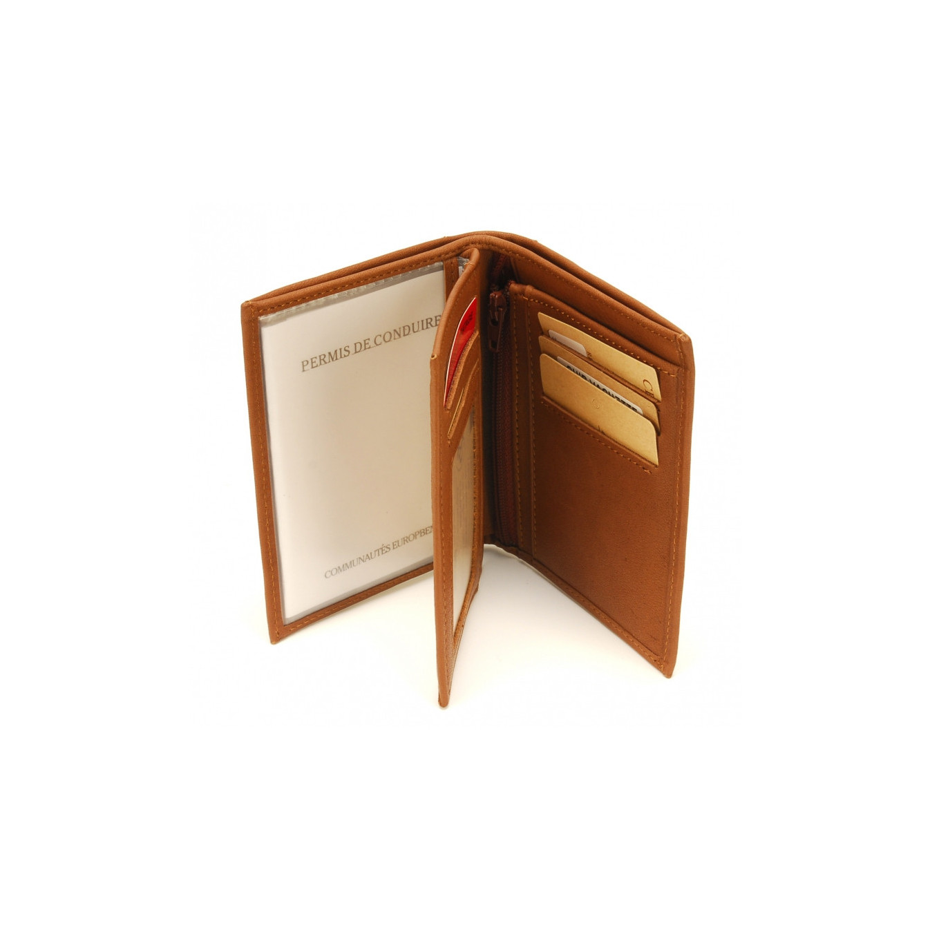 Arthur & Aston Johany Men's Leather Wallet Cognac