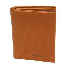 Arthur & Aston Johany Men's Leather Wallet Cognac
