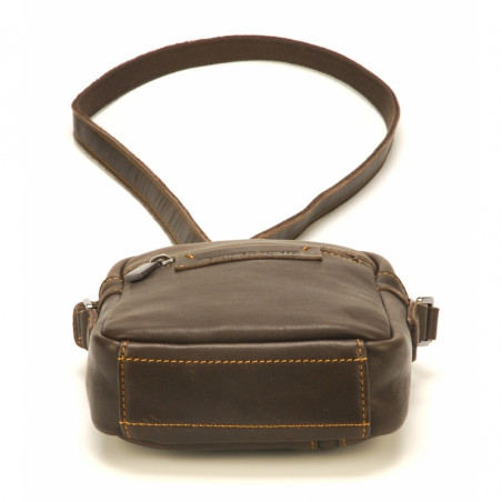 Arthur & Aston Johany Small Shoulder Pouch Chestnut