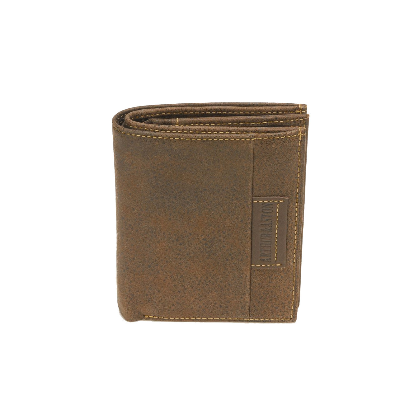 Arthur & Aston Marco Men's Leather Wallet in Chestnut