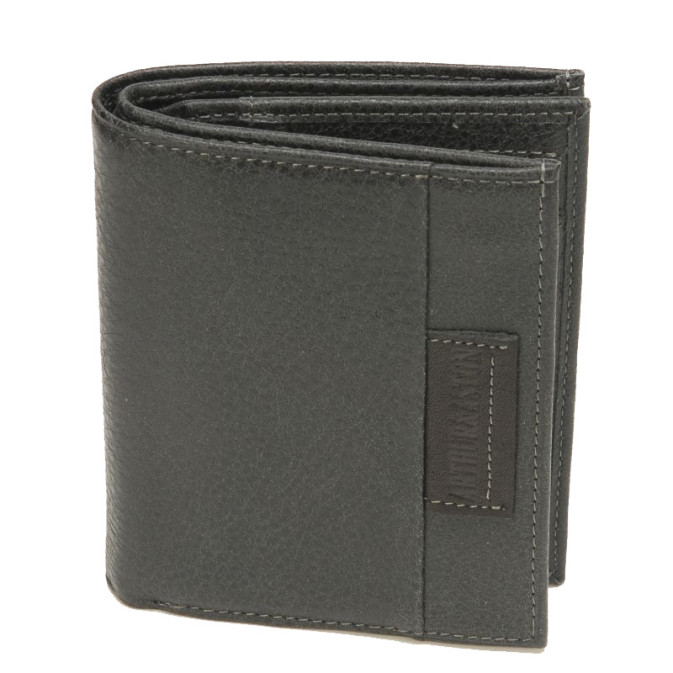 Arthur & Aston Marco Men's Leather Wallet Black