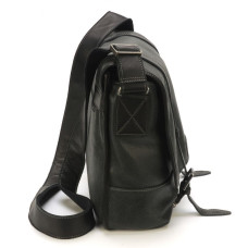 Arthur & Aston Marco Large Reporter Bag Black Leather