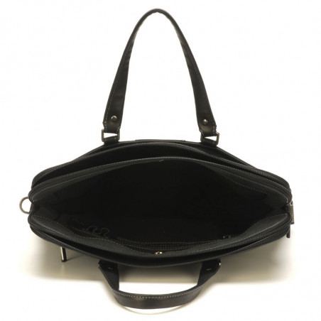 Arthur & Aston Marco Document Holder Black Leather