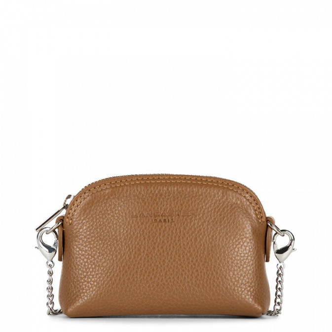 Lancaster Foulonne Double Money Pouch 170-28 Camel