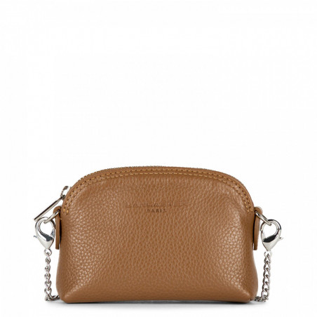 Lancaster Foulonne Double Money Pouch 170-28 Camel