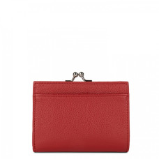 Lancaster Foulonné Coin Purse Ball Clasp Leather 170-31 Red