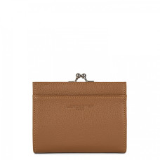 Lancaster Foulonné Coin Purse Leather Ball Clasp 170-31 Camel
