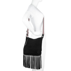 Lancaster Santa Fé Backpack Fringe 530-17 Bordeaux