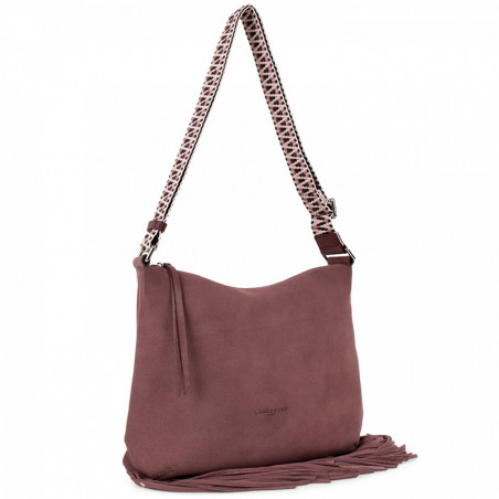 Lancaster Santa Fé Backpack Fringe 530-17 Bordeaux