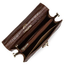 Lancaster Jodie Trotter Bag Made in France 422-28 Brown