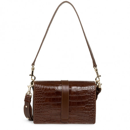 Lancaster Jodie Trotter Bag Made in France 422-28 Brown