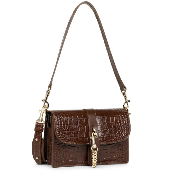 Lancaster Jodie Trotter Bag Made in France 422-28 Brown